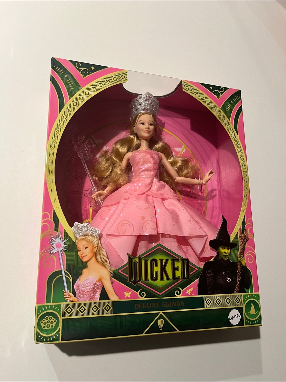Mattel Glinda Doll - Pink Gown with Silver Crown (Canada Version)